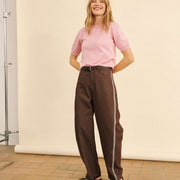 Pantalon Hiloh brun de Saint-Tropez