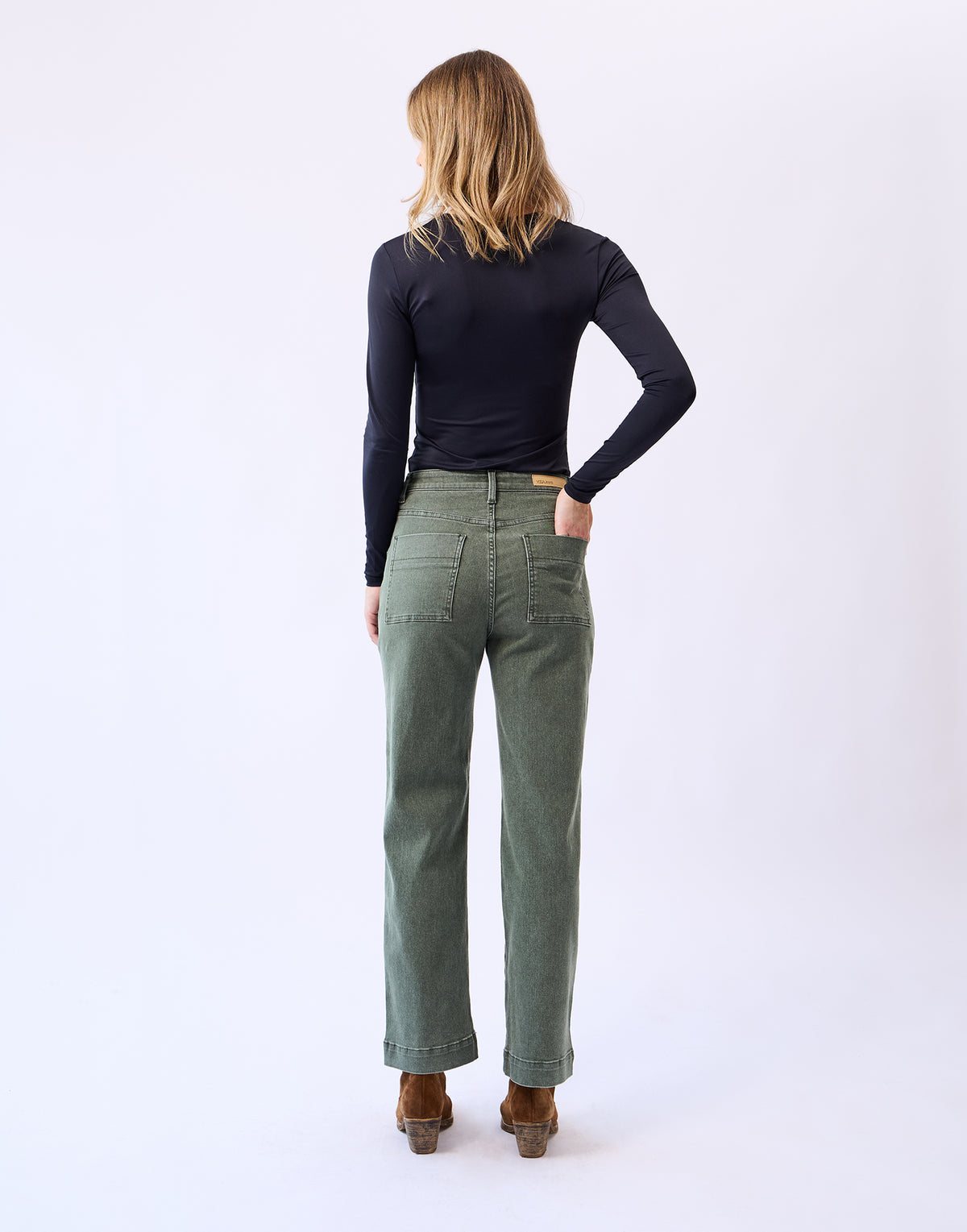 Jeans Chloé droit maple leaf par Yoga Jeans