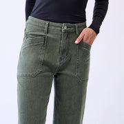 Jeans Chloé droit maple leaf par Yoga Jeans