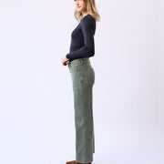 Jeans Chloé droit maple leaf par Yoga Jeans