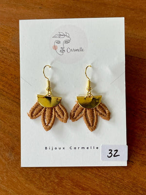 Boucles d'oreilles bohème #30 par Carmelle