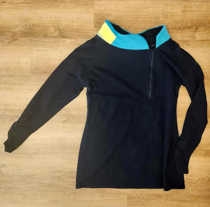 Chandail Frenon Terry noir jaune medium par Myco Anna