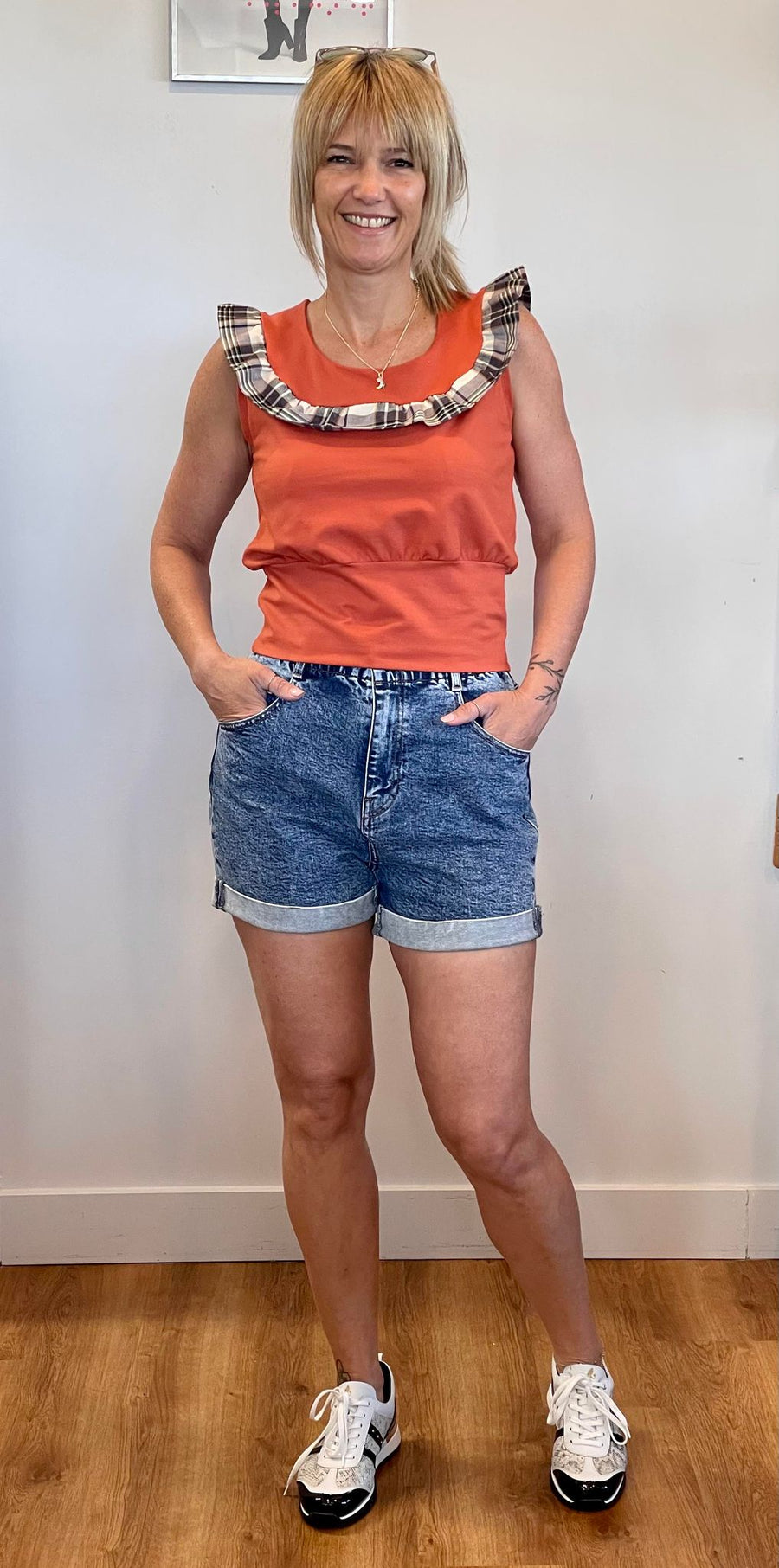 Top Austen mandarine de Kazak
