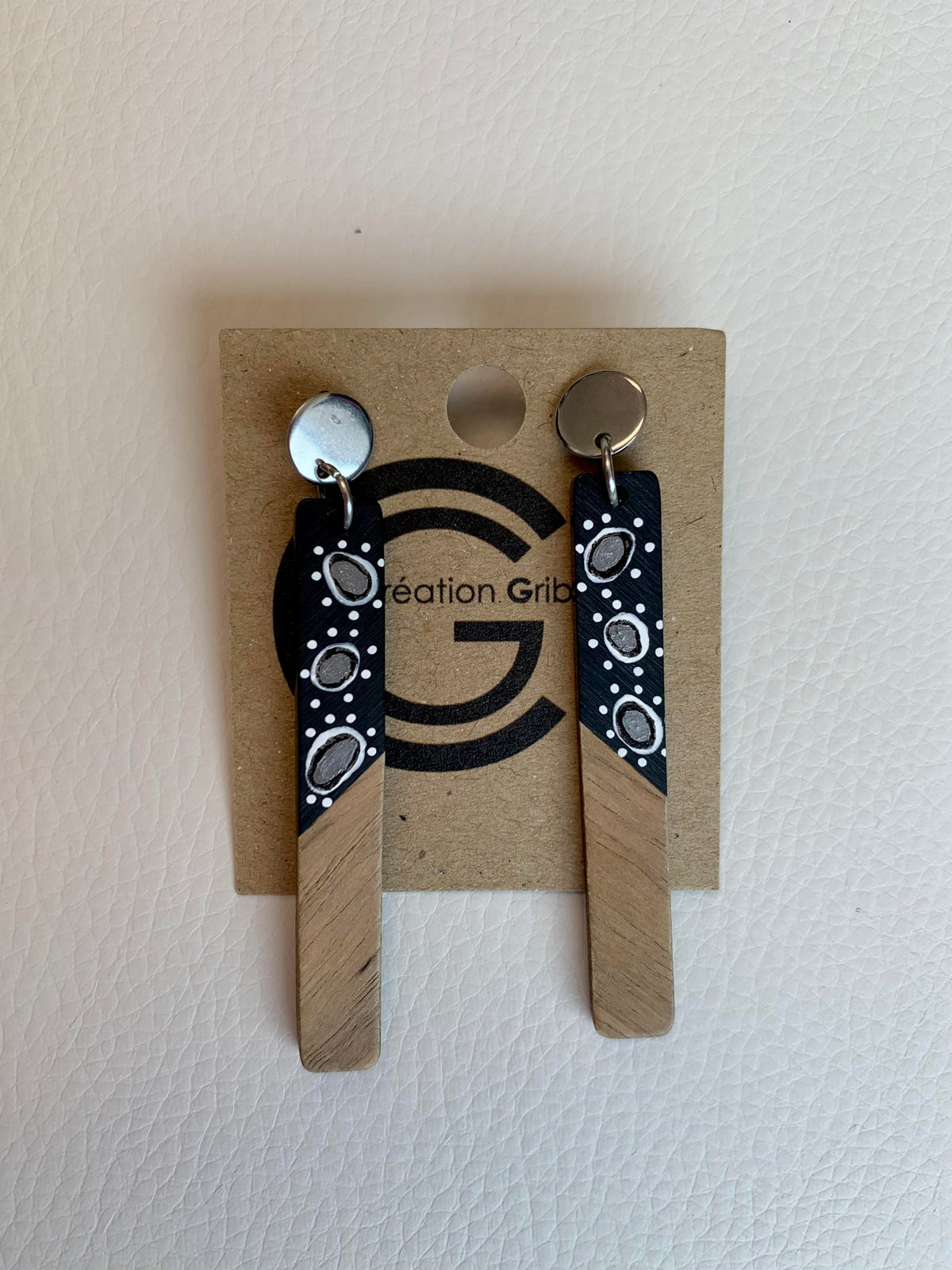 Boucles d'oreilles #316 de Gribouille