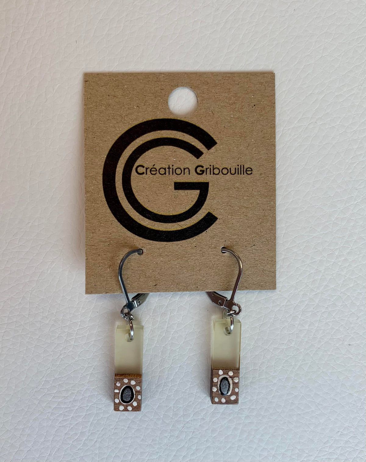 Boucles d'oreilles #324 de Gribouille