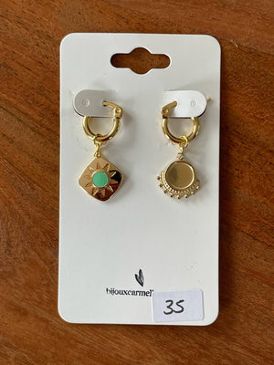 Boucles d'oreilles bohème #35 par Carmelle