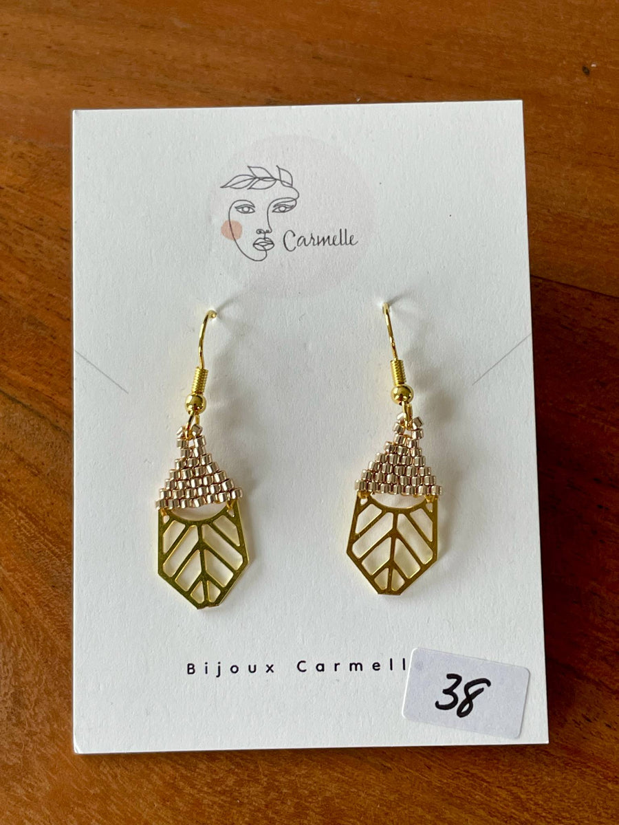 Boucles d'oreilles bohème #37 par Carmelle