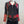 Veste corduroy noir-rouge Medium par Myco Anna_LE