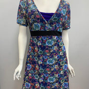 Robe romantique bleu mauve medium par Myco Anna_LE