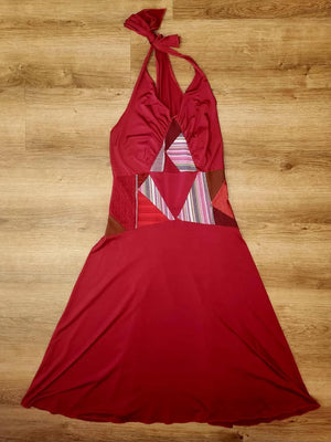 Robe été rouge medium par Myco Anna