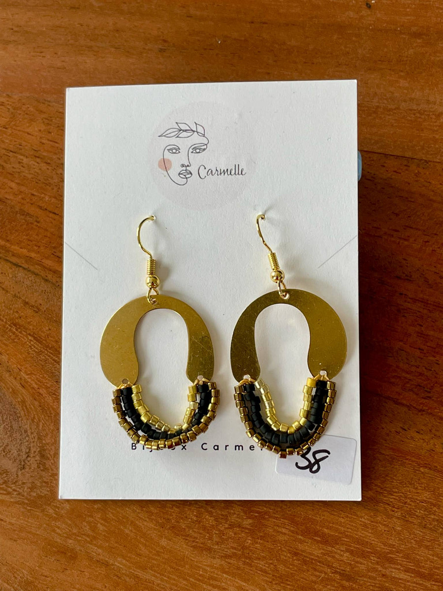Boucles d'oreilles bohème #38 par Carmelle