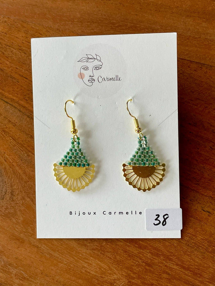 Boucles d'oreilles bohème #39 par Carmelle