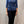 Chandail Alexie manches longues bleu denim par Moovment Design