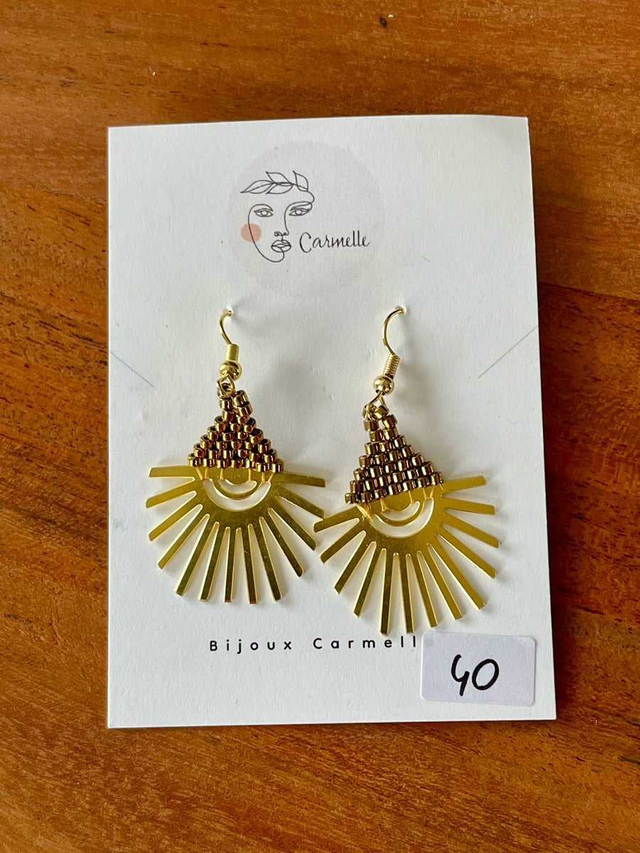 Boucles d'oreilles bohème #40 par Carmelle