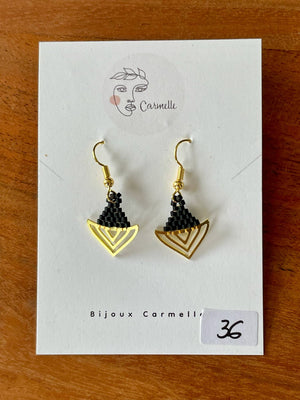 Boucles d'oreilles bohème #41 par Carmelle