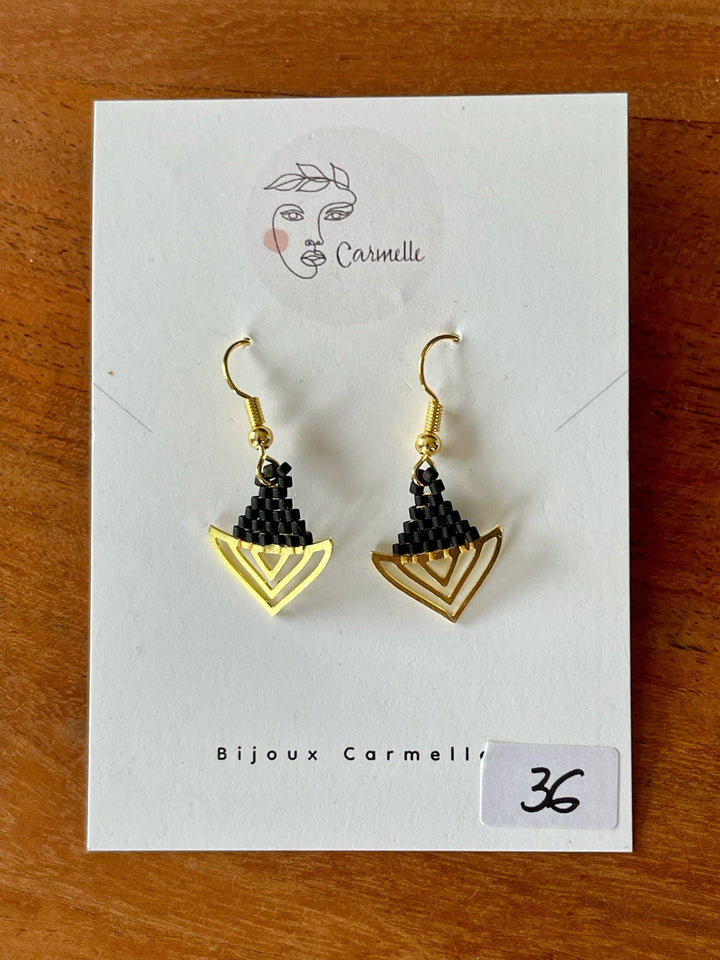 Boucles d'oreilles bohème #41 par Carmelle