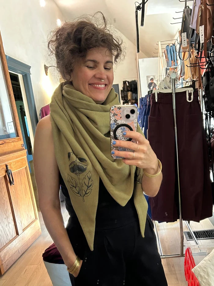 Foulard Ikebana goémon de Kazak