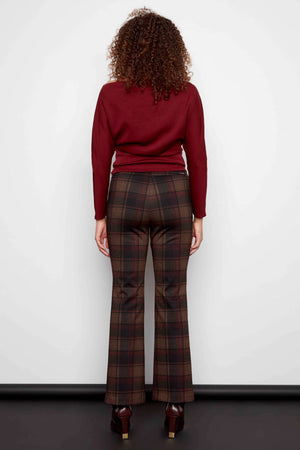 Pantalon Bedford plaid par ILTM