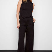 Pantalon jambe large brun par ILTM