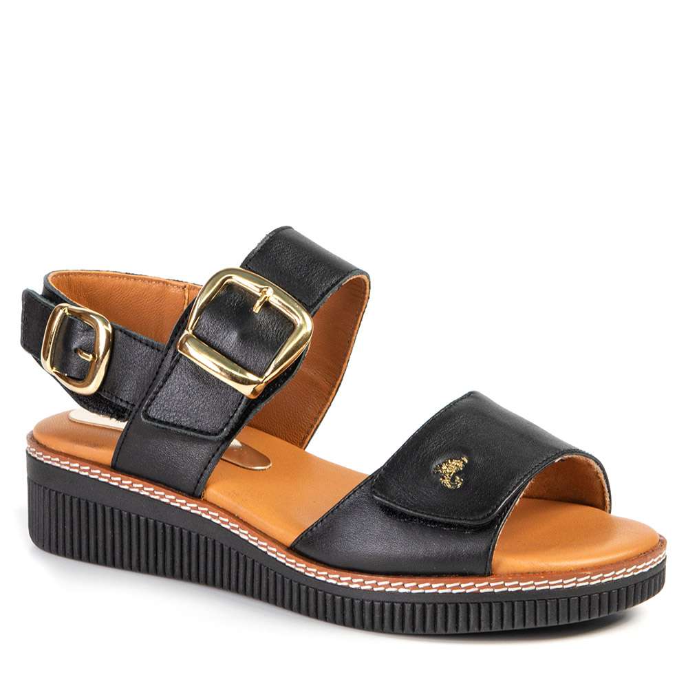 Sandales Jane noire par Glamille