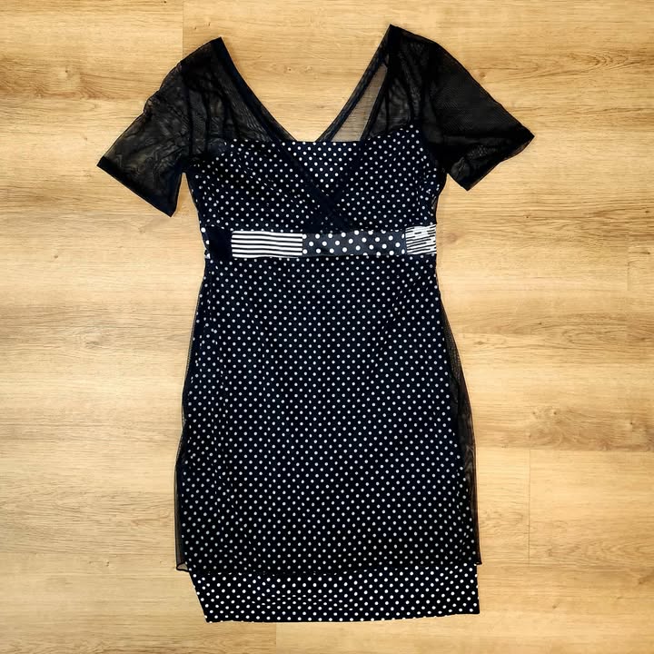 Robe romantique pois medium par Myco Anna