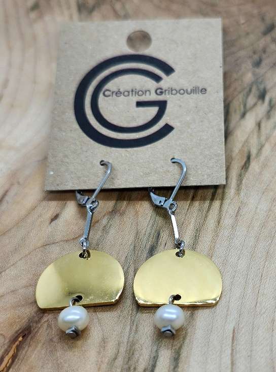 Boucles d'oreilles #620 de Gribouille