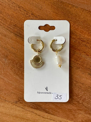 Boucles d'oreilles bohème #44 par Carmelle