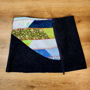 Jupe courte denim medium par Myco Anna