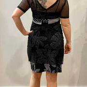 Robe romantique noir-blanc medium par Myco Anna_LE