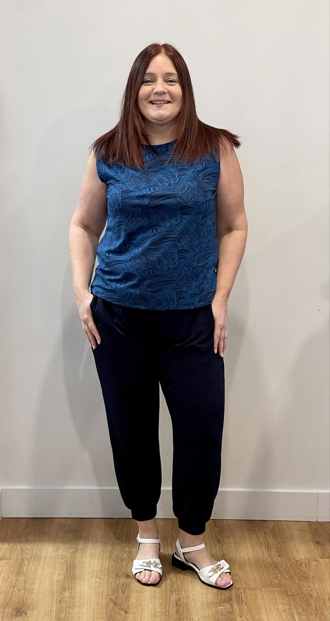 Pantalon Lynda noir de Luc Fontaine