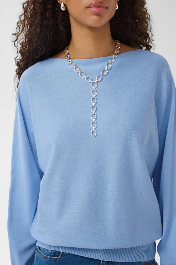 Chandail batwing cashmere blue par Culture