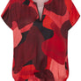 Blouse Dana fiery red art XS par Culture