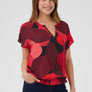 Blouse Dana fiery red art XS par Culture