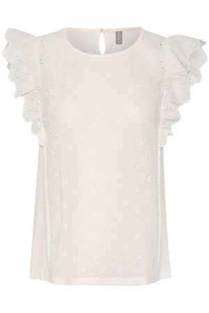 Blouse Cualice blanche par Culture