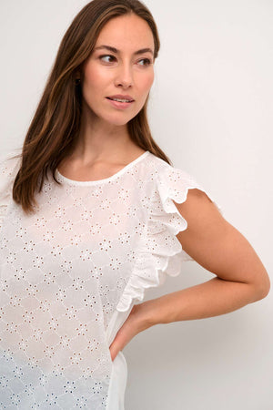 Blouse Cualice blanche par Culture
