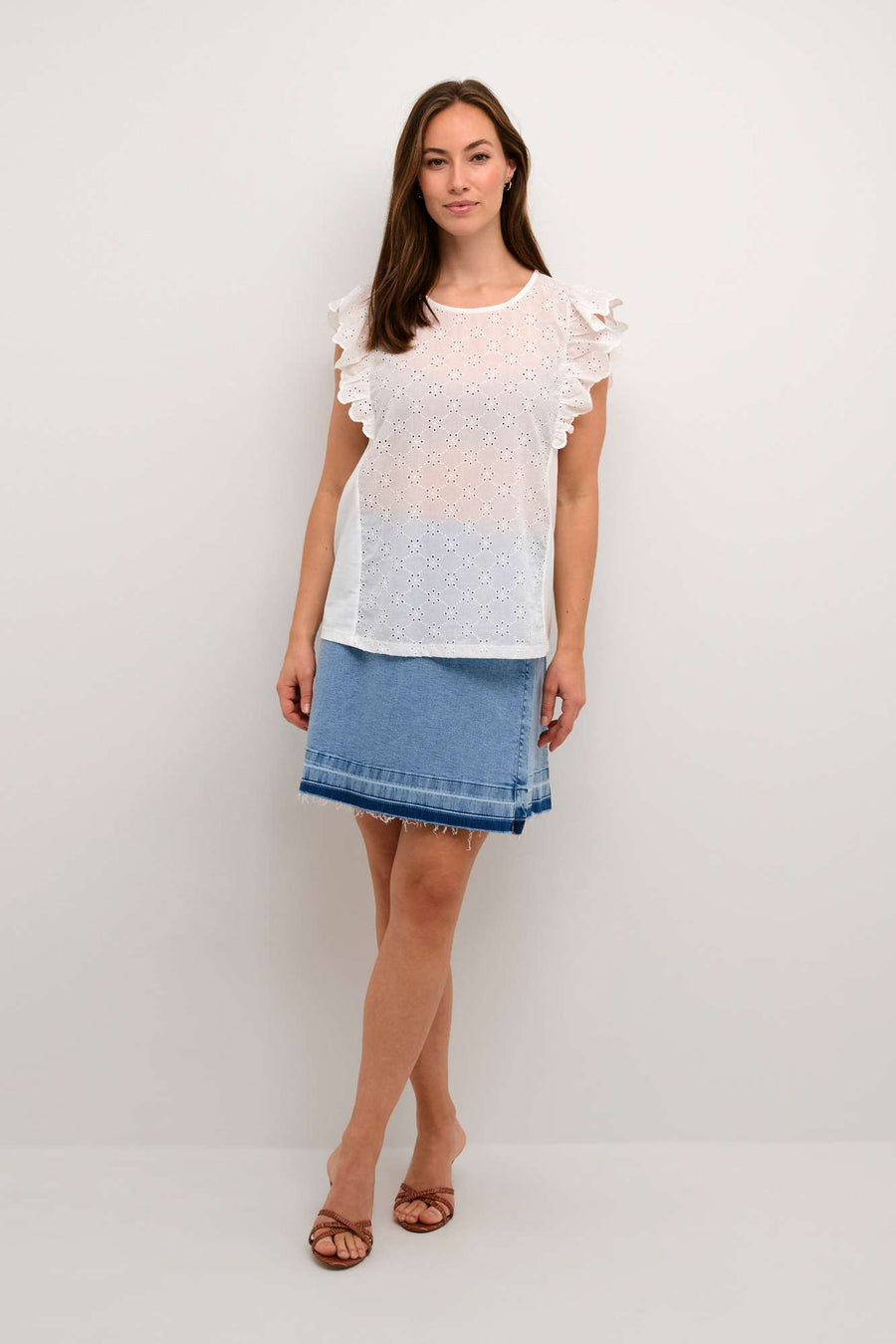 Blouse Cualice blanche par Culture