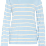 Chandail annemette rayé cashmere blue par Culture