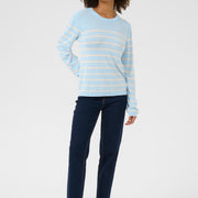 Chandail annemette rayé cashmere blue par Culture