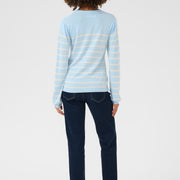 Chandail annemette rayé cashmere blue par Culture