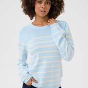 Chandail annemette rayé cashmere blue par Culture