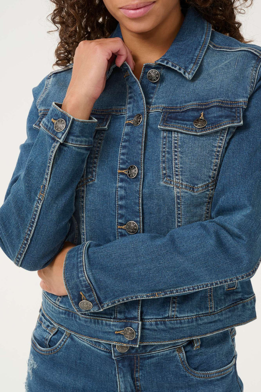 Veste jeans Cuvarina par Culture