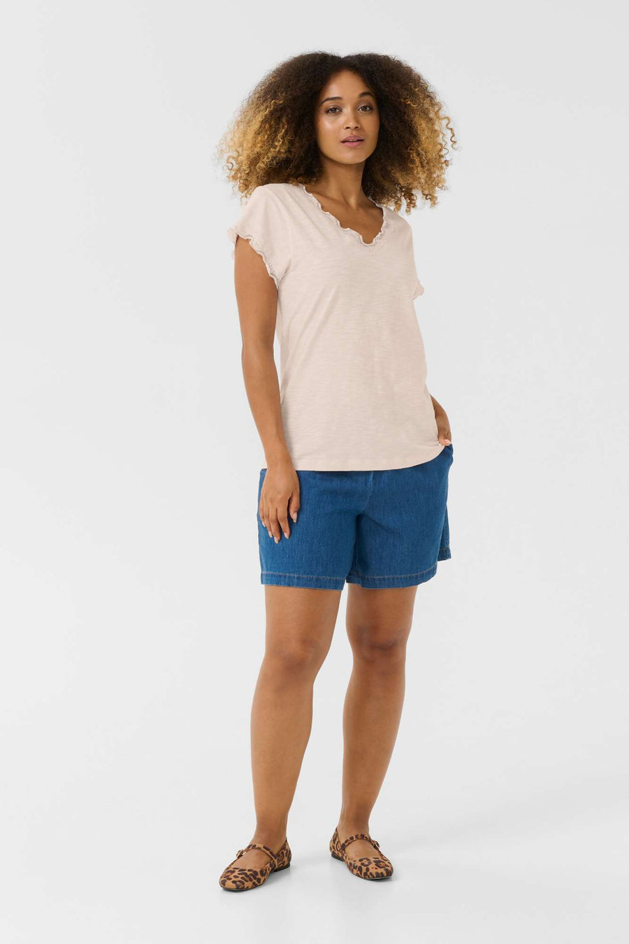 T-shirt Cubiana dentelle serenity par Culture