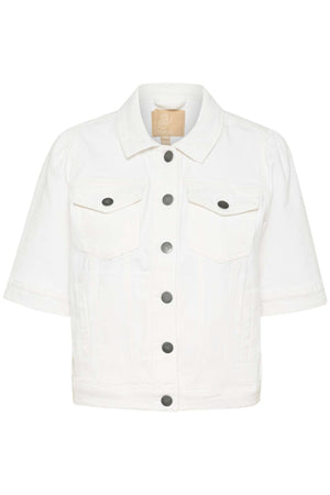 Veste jeans Cudeva denim blanc par Culture