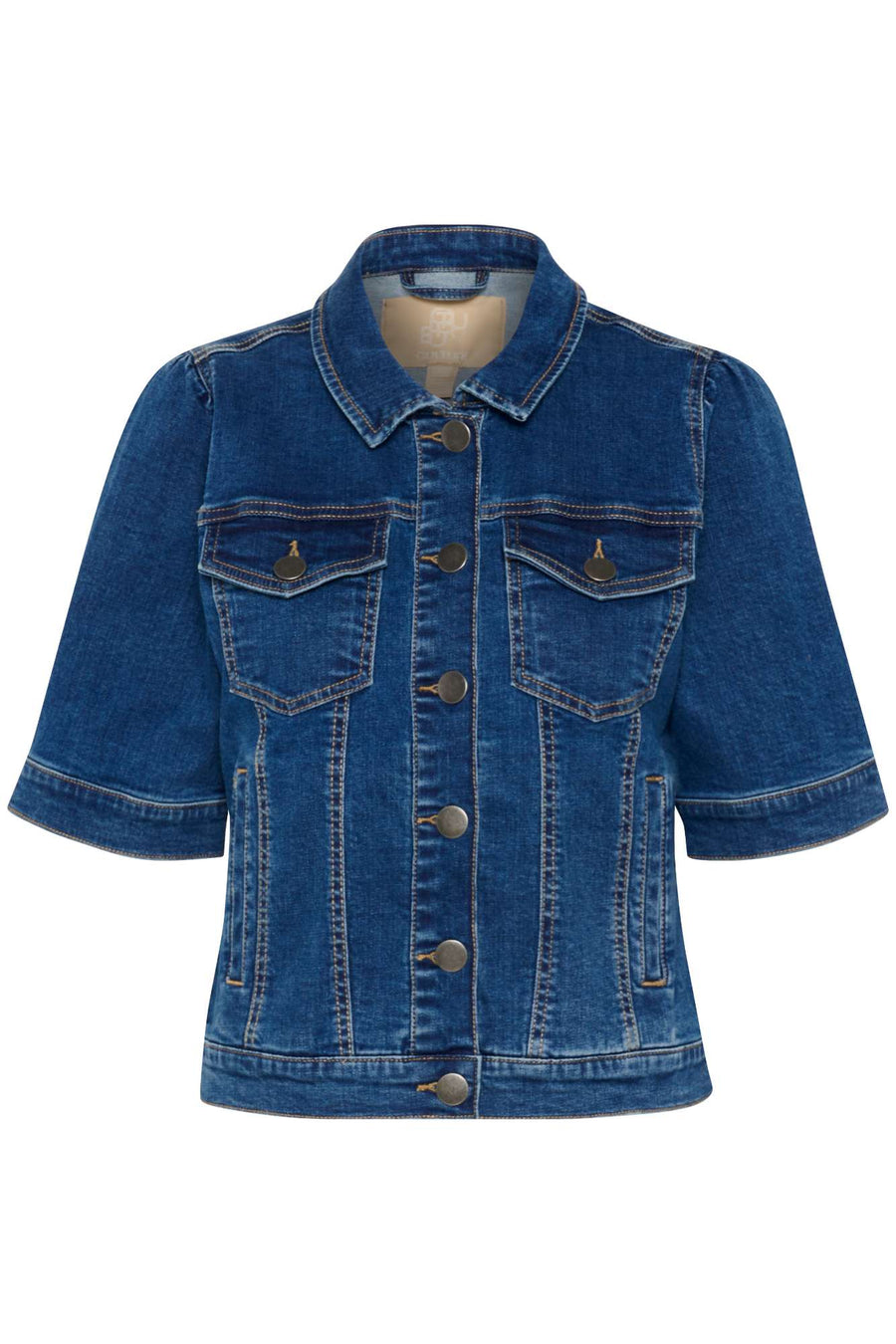 Veste jeans Cudeva denim bleu par Culture