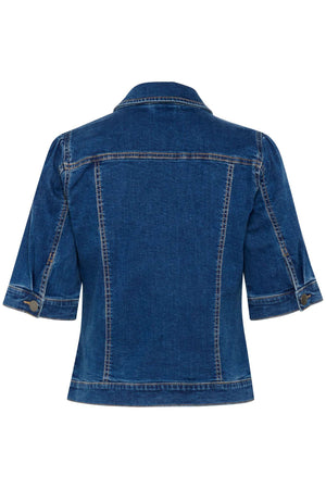 Veste jeans Cudeva denim bleu par Culture