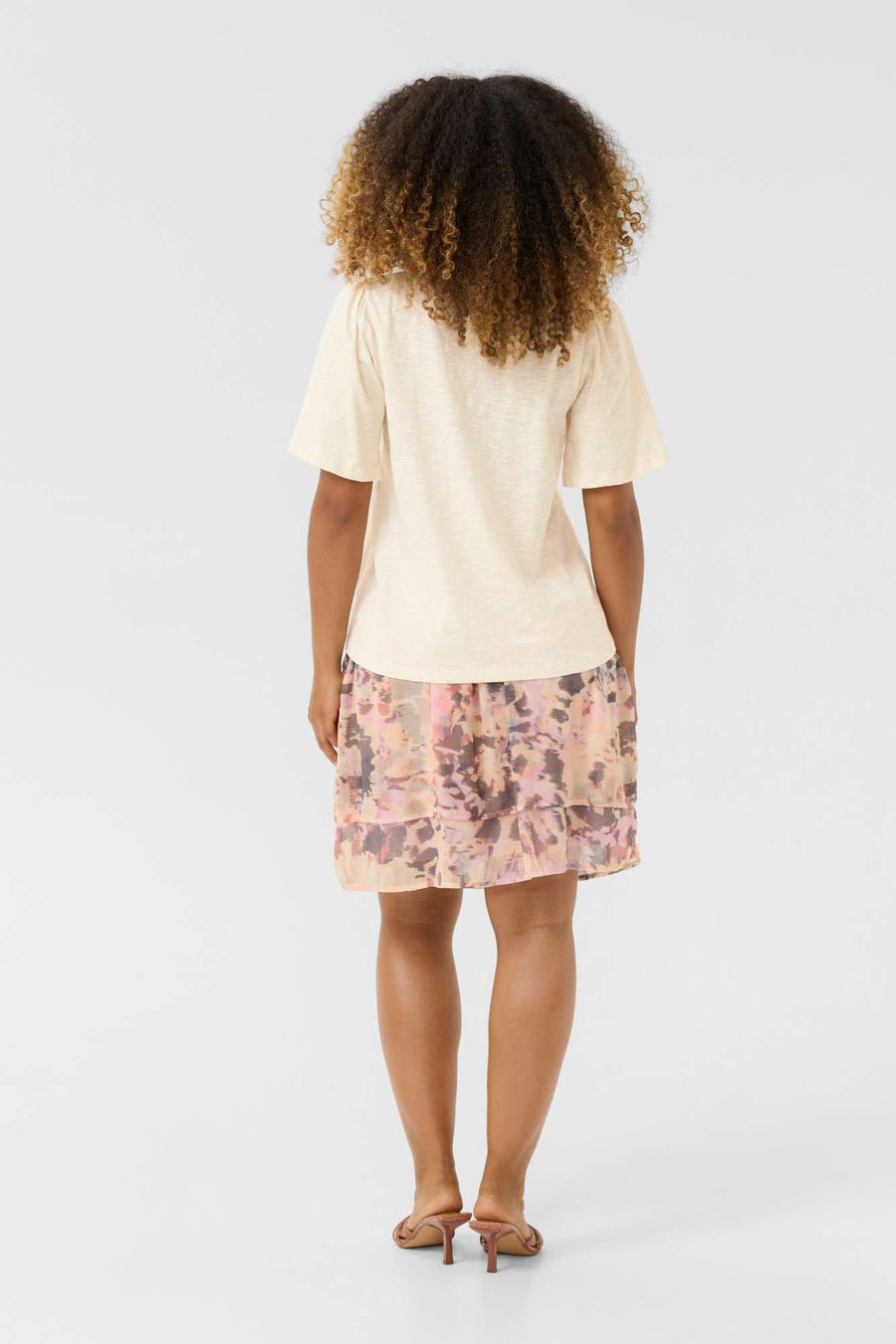 T-shirt Cubiana foil blanc par Culture