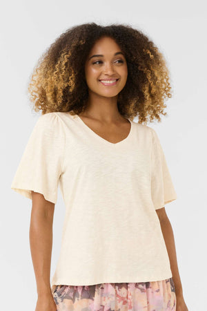 T-shirt Cubiana foil blanc par Culture