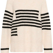 Chandail Nicky Kimmy rayures noir et blanc par Culture