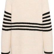 Chandail Nicky Kimmy rayures noir et blanc par Culture