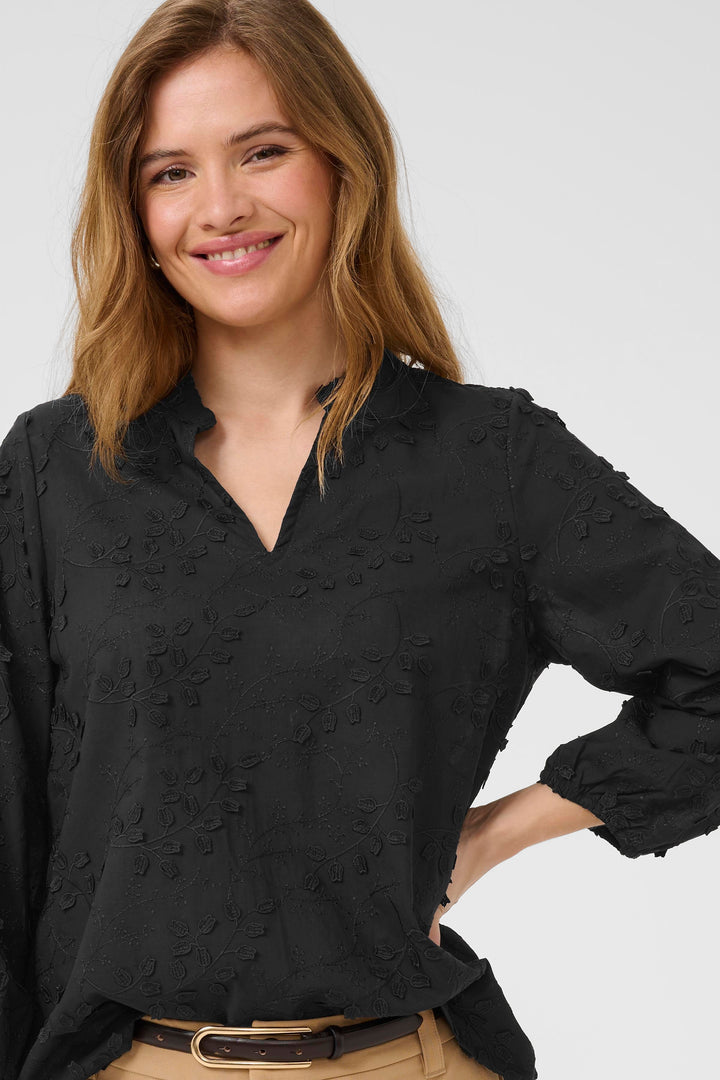 Blouse Cunedia noire par Culture
